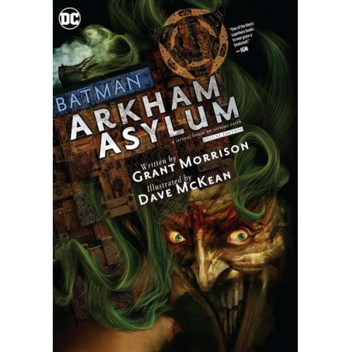 Dave McKean Grant Morrison - Batman: Arkham Asylum The Deluxe Edition