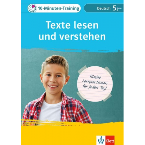 Klett 10-Minuten-Training Deutsch Texte lesen und verstehen 5. Klasse