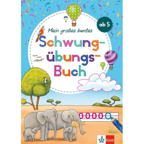 Mein großes buntes Schwungübungs-Buch ab 5 Jahren