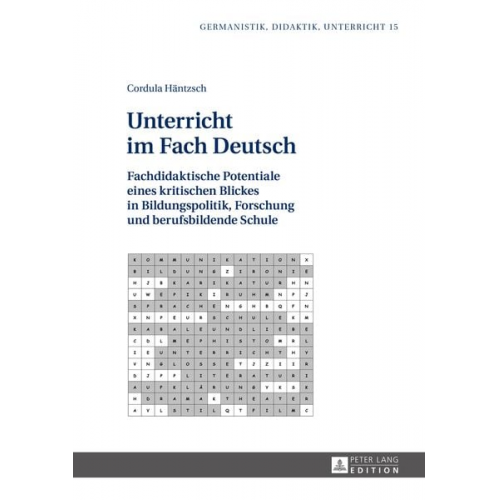 Cordula Häntzsch - Unterricht im Fach Deutsch