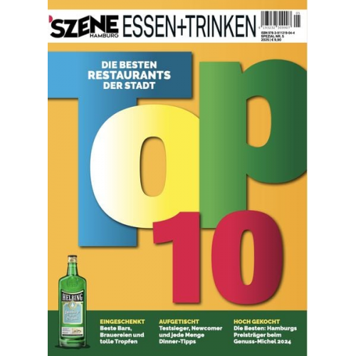 Szene Hamburg Essen + Trinken Top Ten 2024/2025