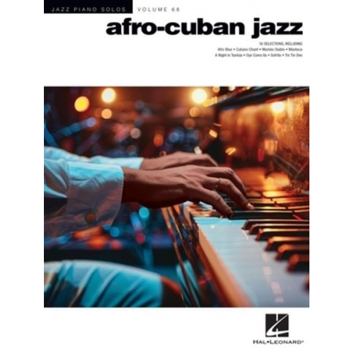 Afro-Cuban Jazz - Hal Leonard Jazz Piano Solo Series Volume 68