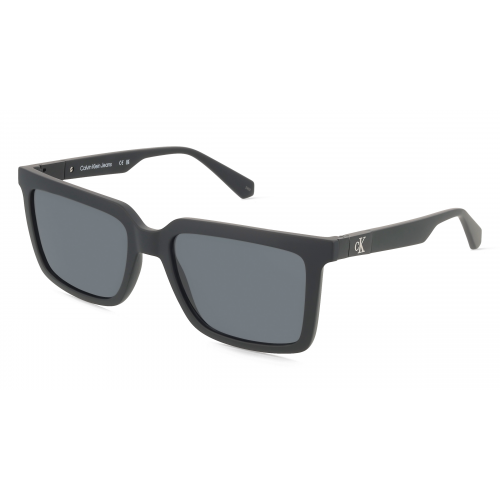 Calvin Klein CKJ23659S Damen-Sonnenbrille Vollrand Eckig Kunststoff-Gestell, schwarz