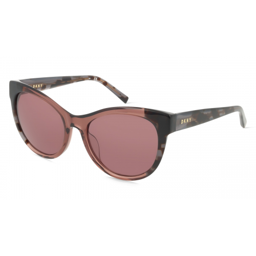 DKNY DK533S Damen-Sonnenbrille Vollrand Cateye Kunststoff-Gestell, schwarz