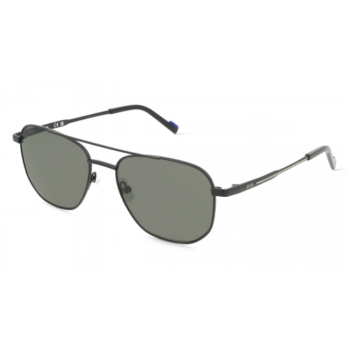 Zeiss ZS24149S Herren-Sonnenbrille Vollrand Eckig Metall-Gestell, schwarz