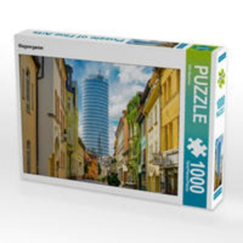 CALVENDO Puzzle Wagnergasse | 1000 Teile Lege-Größe 64x48cm Foto-Puzzle für glückliche Stunden