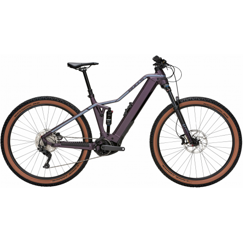 BULLS Sonic EVA TR1 29 (750 Wh), 10 Gang Kettenschaltung, Damenfahrrad, Diamant, Modell 2024, 29 Zoll 47 cm deep berry