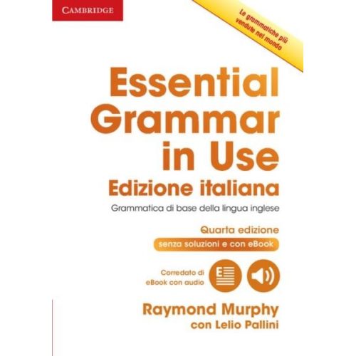 Raymond Murphy Lelio Pallini - Essential Grammar in Use Book Without Answers with Interactive eBook Italian Edition