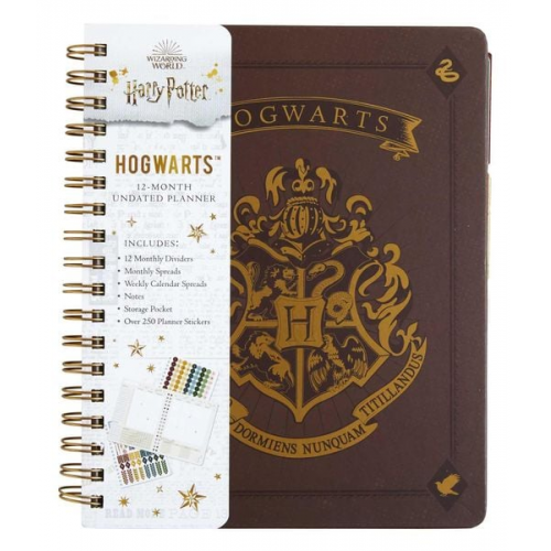 Insights - Harry Potter: Hogwarts 12-Month Undated Planner