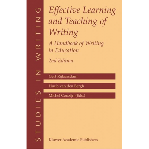 Effective Learning and Teaching of Writing