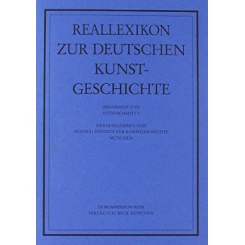 Otto Schmitt - Reallexikon Dt. Kunstgeschichte 116. Lieferung