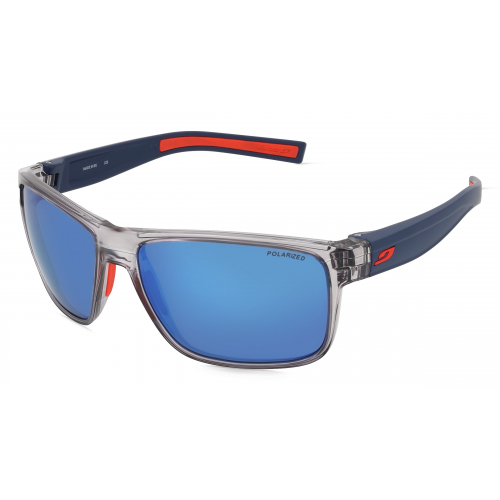 Julbo J4999420 RENEGADE Unisex-Sonnenbrille Vollrand Eckig Polycarbonat-Gestell, grau