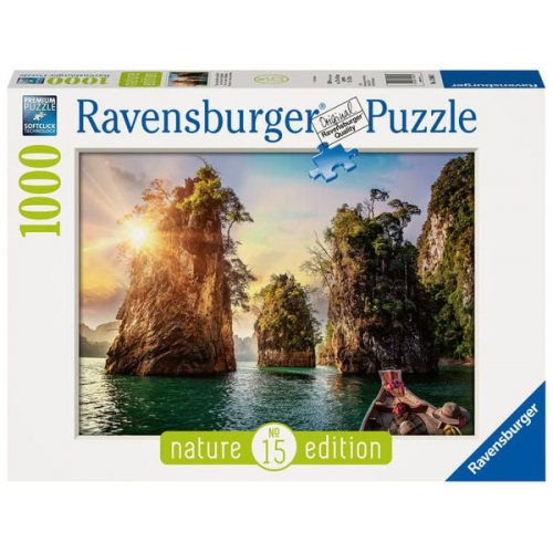 Puzzle Ravensburger Three rocks in Cheow, Thailand Nature Edition 1000 Teile