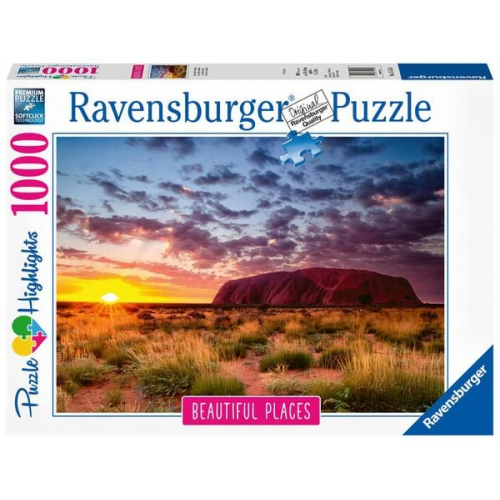 Puzzle Ravensburger Ayers Rock in Australien Beautiful Places 1000 Teile