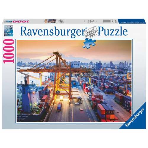 Puzzle Ravensburger Hafen in Hamburg 1000 Teile