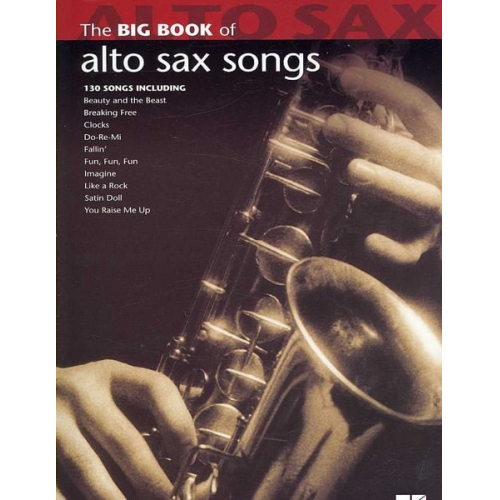 Leon Hal Leonard Publishing Corporation - Big Book of Alto Sax Songs