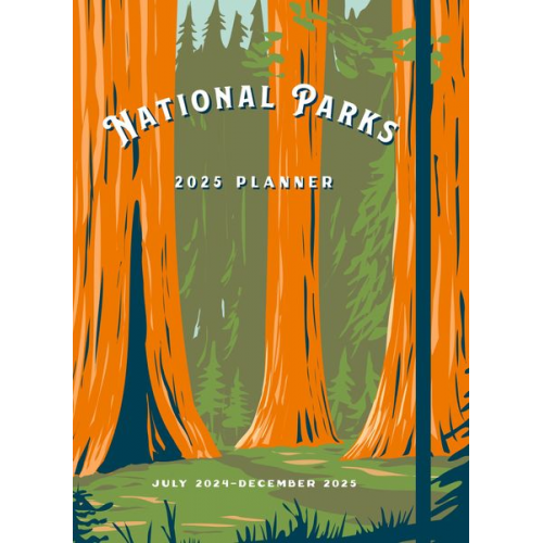 Editors of Rock Point - National Parks 2025 Weekly Planner