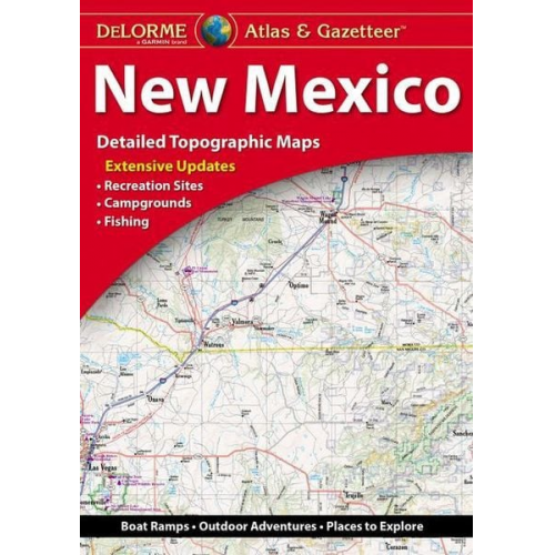 Rand McNally and Company - Delorme Atlas & Gazetteer: New Mexico