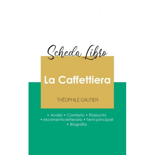 Théophile Gautier - Scheda libro La Caffettiera di Théophile Gautier (analisi letteraria di riferimento e riassunto completo)