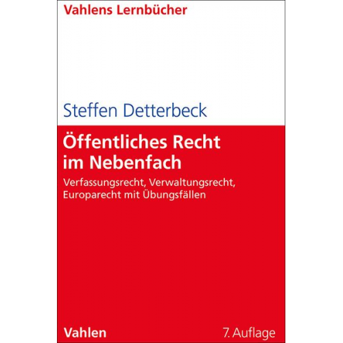 Steffen Detterbeck - Öffentliches Recht im Nebenfach