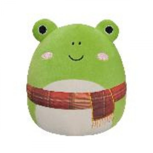 SQK -12" Wendy - Green Frog W/Plaid Scarf