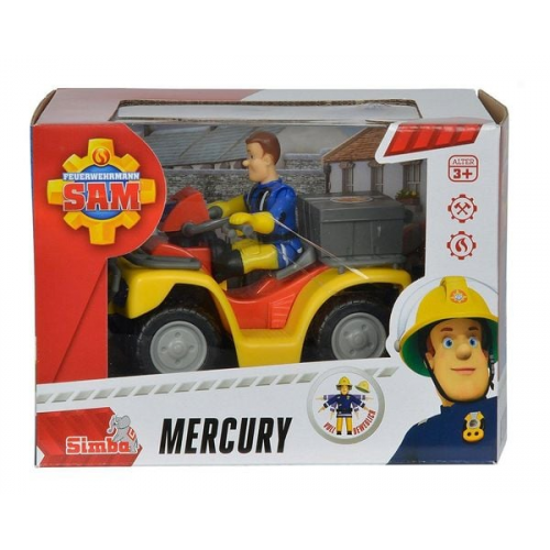 Simba - Feuerwehrmann Sam - Mercury-Quad mit Figur