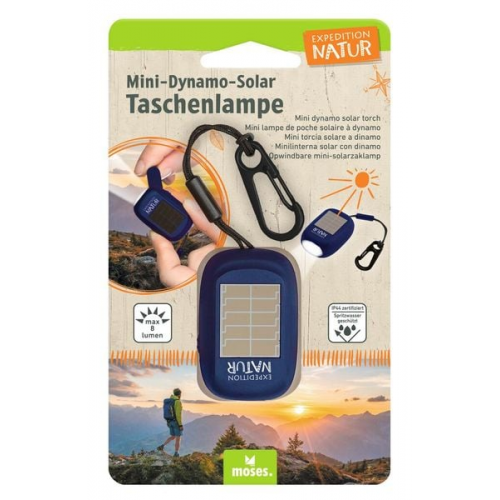 Expedition Natur Mini-Dynamo-Solar Taschenlampe