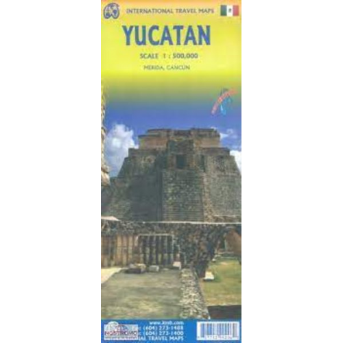 Yucatan Peninsula 1:500 000