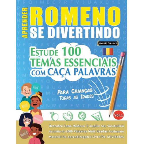 Linguas Classics - Aprender Romeno Se Divertindo! - Para Crianças