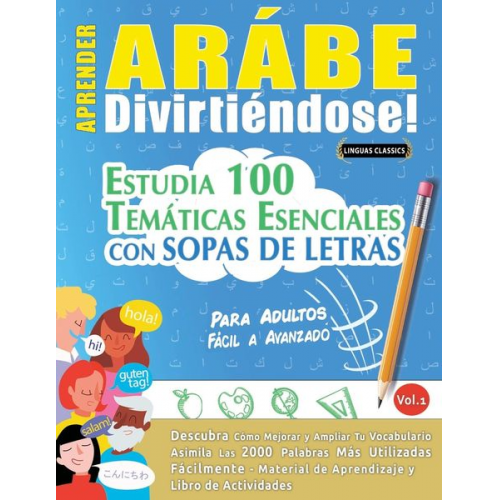 Linguas Classics - Aprender Arábe Divirtiéndose! - Para Adultos