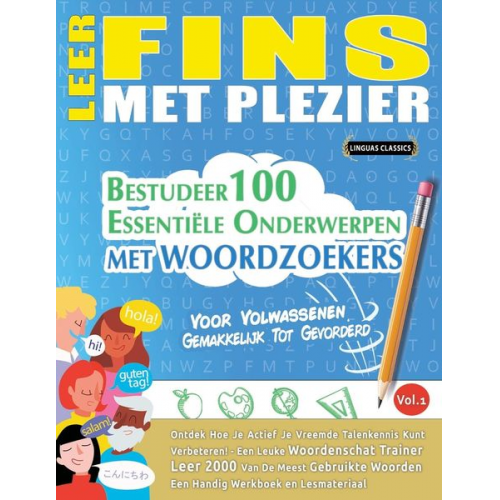 Linguas Classics - Leer Fins Met Plezier - Voor Volwassenen