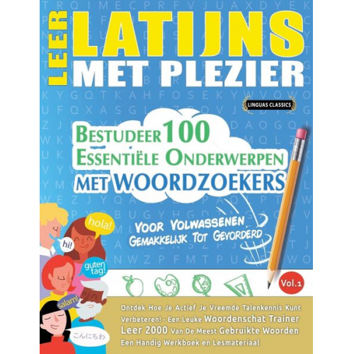 Linguas Classics - Leer Latijns Met Plezier - Voor Volwassenen