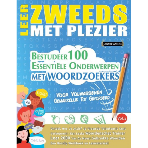 Linguas Classics - Leer Zweeds Met Plezier - Voor Volwassenen