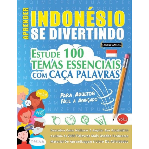 Linguas Classics - Aprender Indonésio Se Divertindo! - Para Adultos