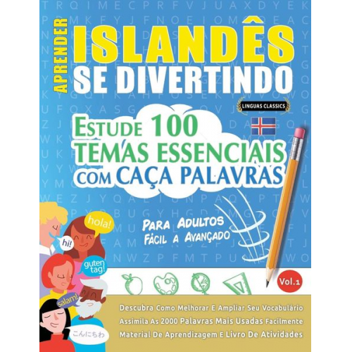 Linguas Classics - Aprender Islandês Se Divertindo! - Para Adultos