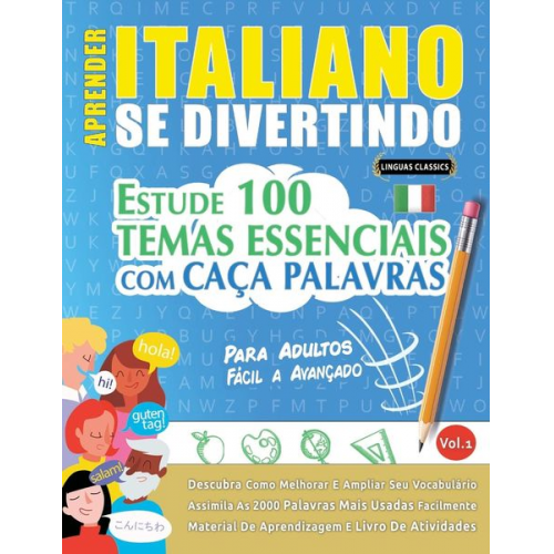 Linguas Classics - Aprender Italiano Se Divertindo! - Para Adultos