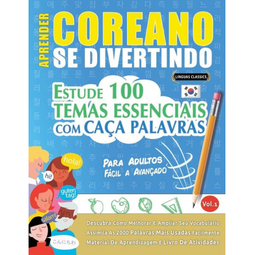 Linguas Classics - Aprender Coreano Se Divertindo! - Para Adultos