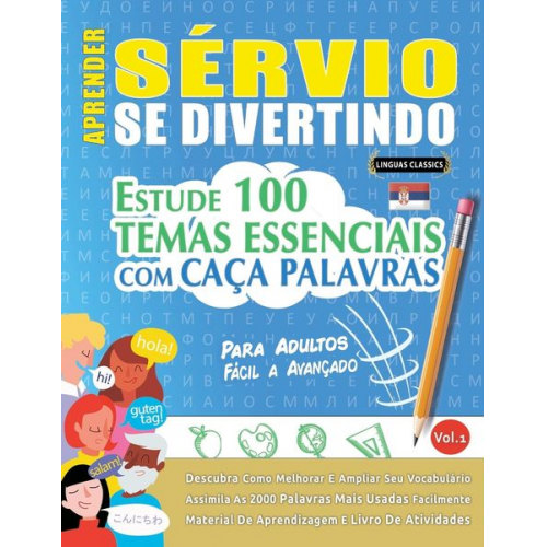 Linguas Classics - Aprender Sérvio Se Divertindo! - Para Adultos