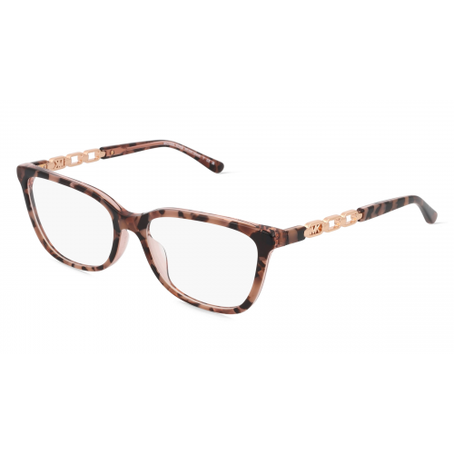 Michael Kors MK4097 Damen-Brille inkl. Gläser Vollrand Rechteckig Acetat-Gestell 54mm/16mm/140mm, braun