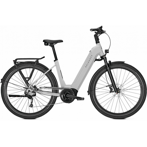 Kalkhoff ENDEAVOUR 5.B MOVE+ (625 Wh), 9 Gang Kettenschaltung, Damenfahrrad, Wave, Modell 2023, 29 Zoll 48 cm jetgrey matt