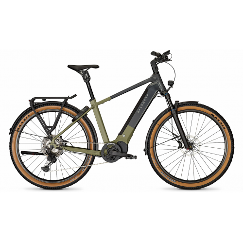 Kalkhoff ENTICE 5+ ADVANCE LTD (625 Wh), 11 Gang Kettenschaltung, Herrenfahrrad, Diamant, Modell 2025, 29 Zoll 58 cm urbangrangreen / diamondblack matt