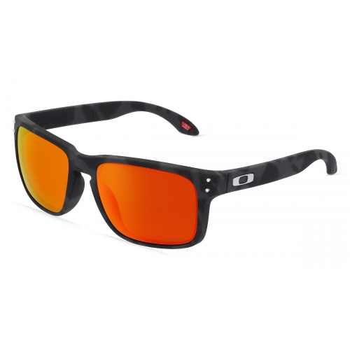 Oakley OO9102 HOLBROOK Herren-Sonnenbrille Vollrand Eckig Kunststoff-Gestell, grau