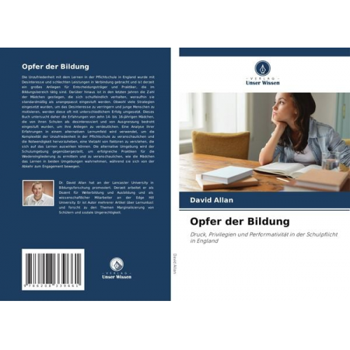 David Allan - Opfer der Bildung