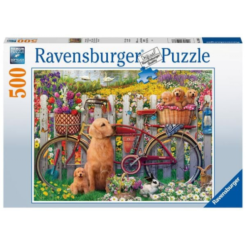 Puzzle Ravensburger Ausflug ins Grüne 500 Teile