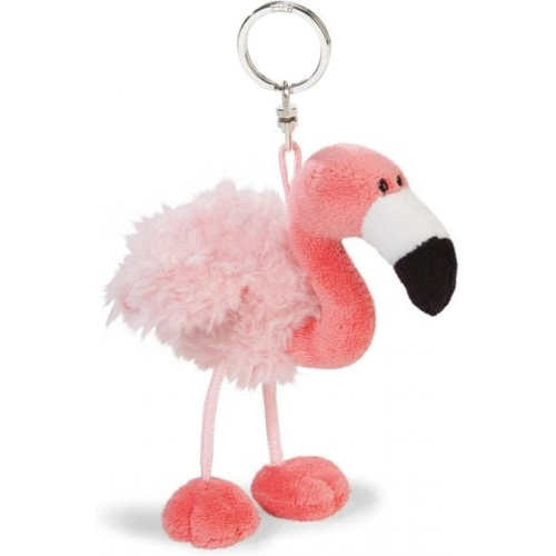 NICI 47870 - Schlüsselanhänger Flamingo, Plüsch, 10 cm