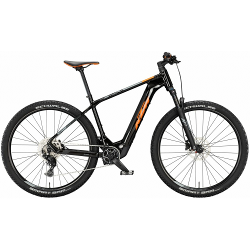 KTM MACINA RACE SX 20, 9 Gang Kettenschaltung, Herrenfahrrad, Diamant, Modell 2024, 29 Zoll 43 cm flaming black (orange+grey)