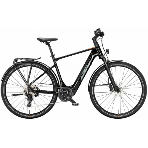 KTM MACINA SPORT SX 20, 9 Gang Kettenschaltung, Herrenfahrrad, Diamant, Modell 2024, 28 Zoll 46 cm flaming black (grey+orange)