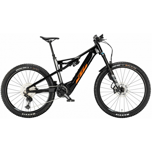 KTM MACINA KAPOHO LTD64 ABS, 12 Gang Kettenschaltung, Herrenfahrrad, Diamant, Modell 2024, 27,5 Zoll 43 cm flaming black (orange)