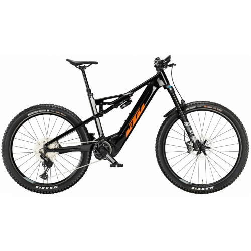 KTM MACINA KAPOHO LTD64, 12 Gang Kettenschaltung, Herrenfahrrad, Diamant, Modell 2024, 27,5 Zoll 43 cm flaming black (orange)