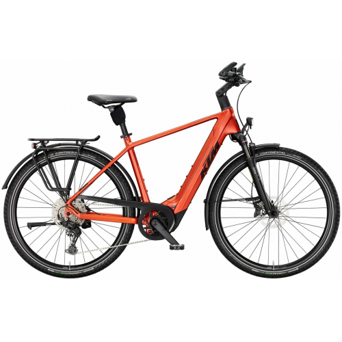 KTM MACINA STYLE 830, 10 Gang Kettenschaltung, Herrenfahrrad, Diamant, Modell 2025, 28 Zoll 46 cm burnt orange matt (black)